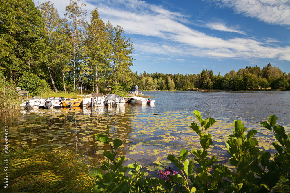 River Kymijoki (Kymi) Finland