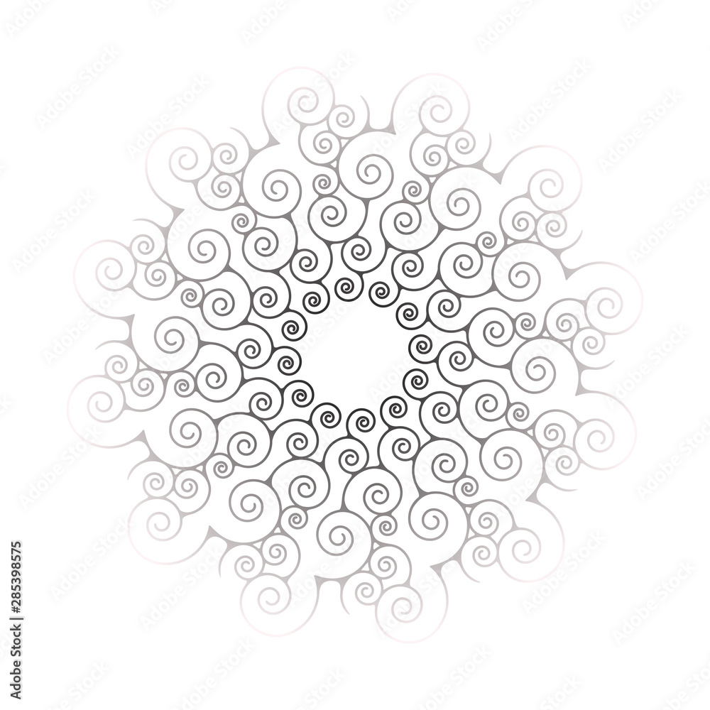 spiral mandala graphic foggy spiral mandala graphic foggy