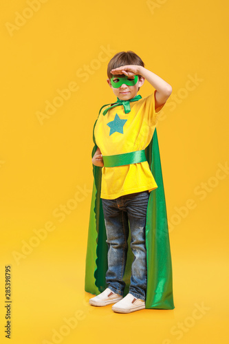Cute little boy dressed as ...