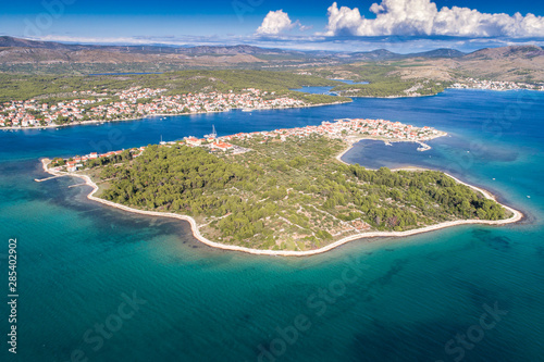 Krapanj island in Croatia