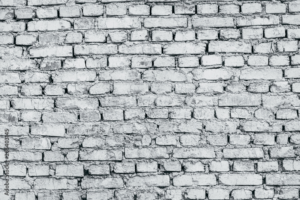 Obraz premium Stack of white brick wall