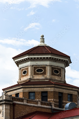 Old building with octagonal roof