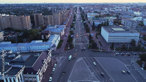 Evening Tambov from a bird's flight 02