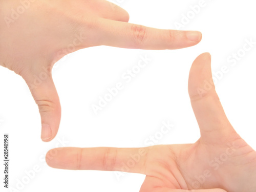 指のフレーム