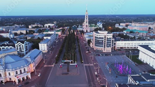 Evening Tambov from a bird's flight 05