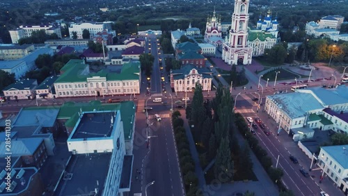 Evening Tambov from a bird's flight 06