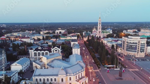 Evening Tambov from a bird's flight 07