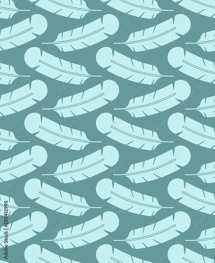 Feather pattern seamless. bird feather background. vector texture Feather pattern seamless. bird feather background. vector texture