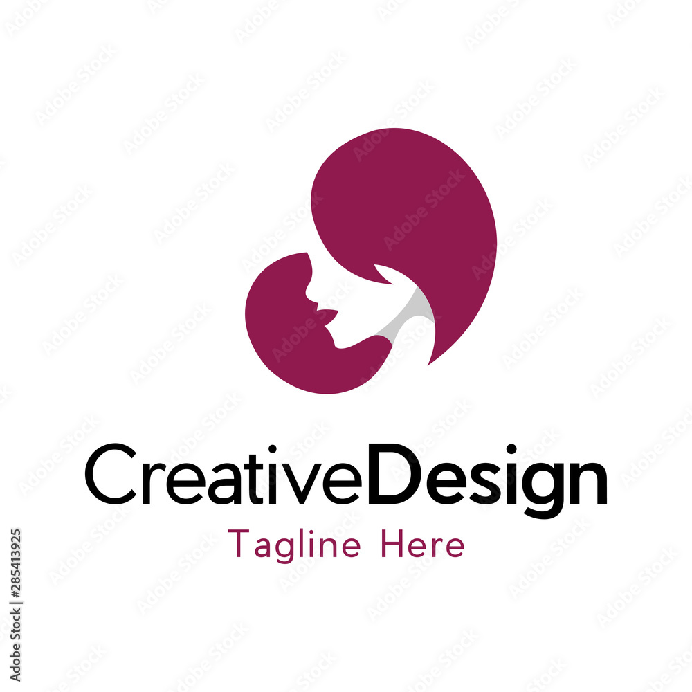 Beauty woman fashion logo. hair beauty logo design for salon, makeover, hair stylist, hairdresser, haircut. Beauty woman fashion logo. hair beauty logo design for salon, makeover, hair stylist, hairdresser, haircut.