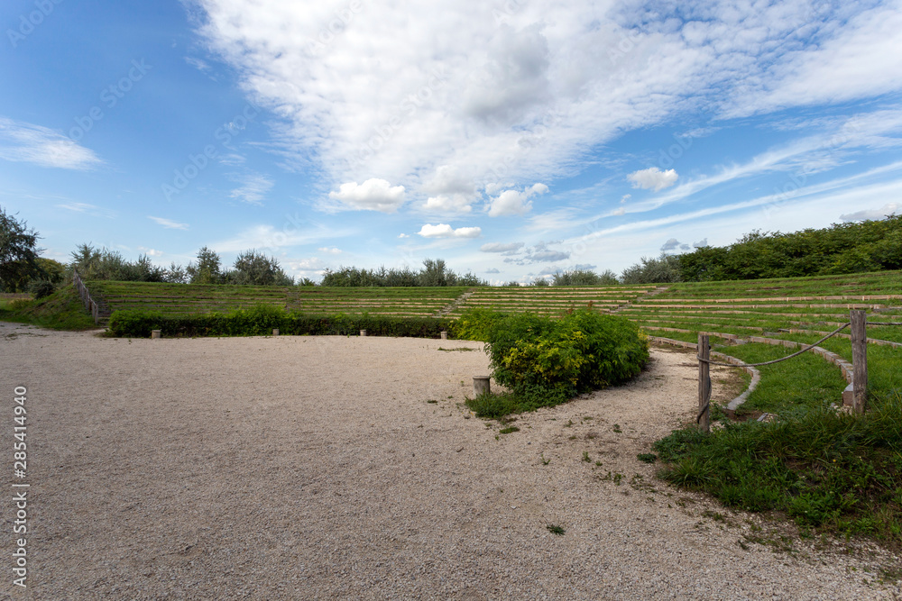 The ruins of Gorsium-Herculia, village of the Roman Empire in Tac, Hungary. The ruins of Gorsium-Herculia, village of the Roman Empire in Tac, Hungary.