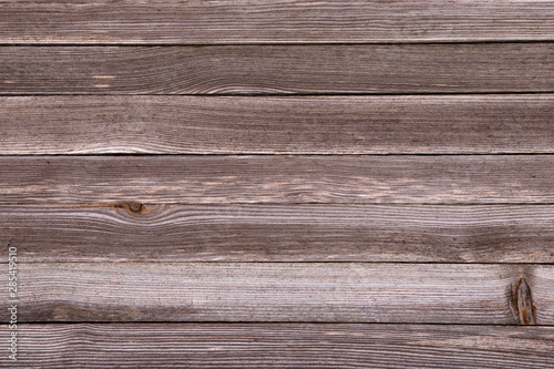 Old brown wooden texture background. Copy space.