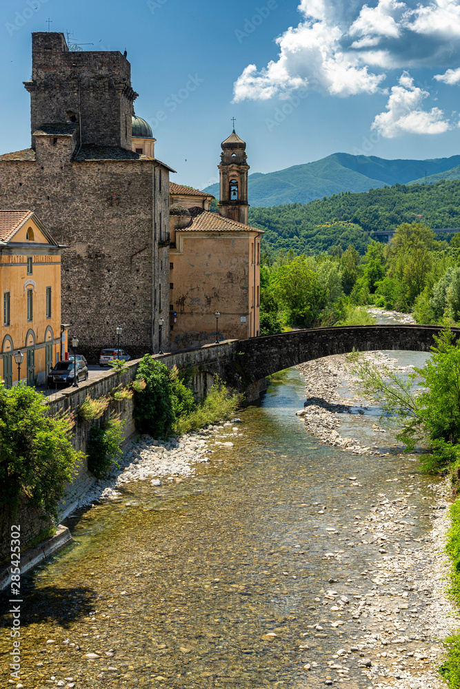 Pontremoli, historic city in Lunigiana, Tuscany