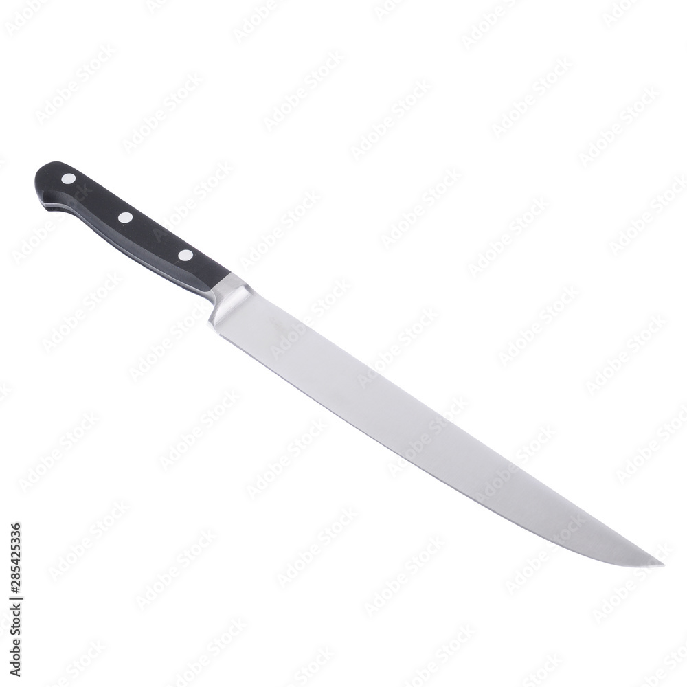 Kitchen knife on a white background Kitchen knife on a white background