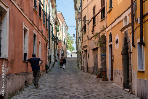 Street of Castelnuovo Magra, Liguria