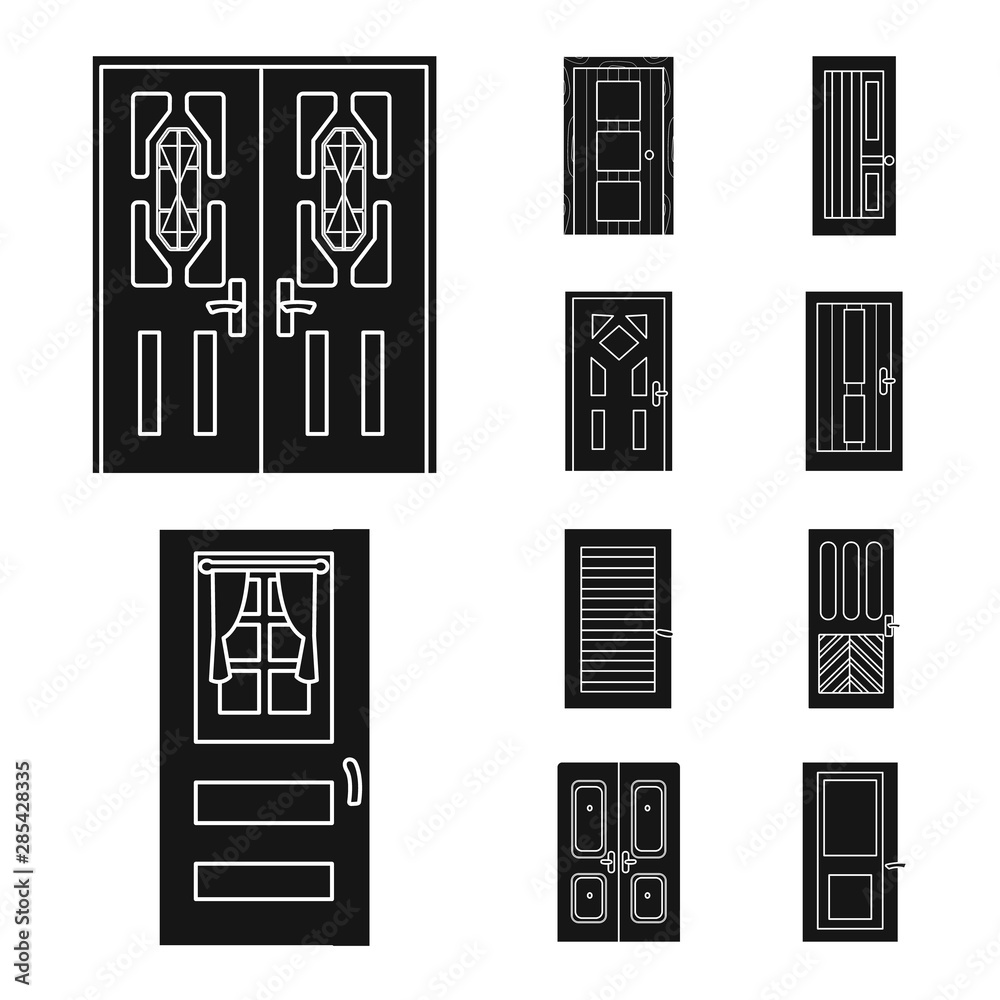 Vector design of decorative and construction icon. Collection of decorative and interior vector icon for stock. Vector design of decorative and construction icon. Collection of decorative and interior vector icon for stock.