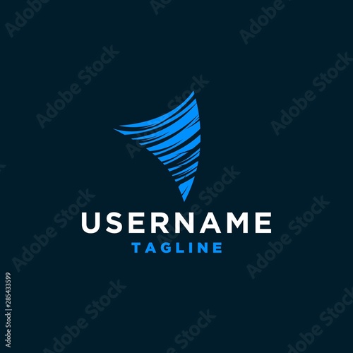 simple sail logo design template . sail logo design inspiration