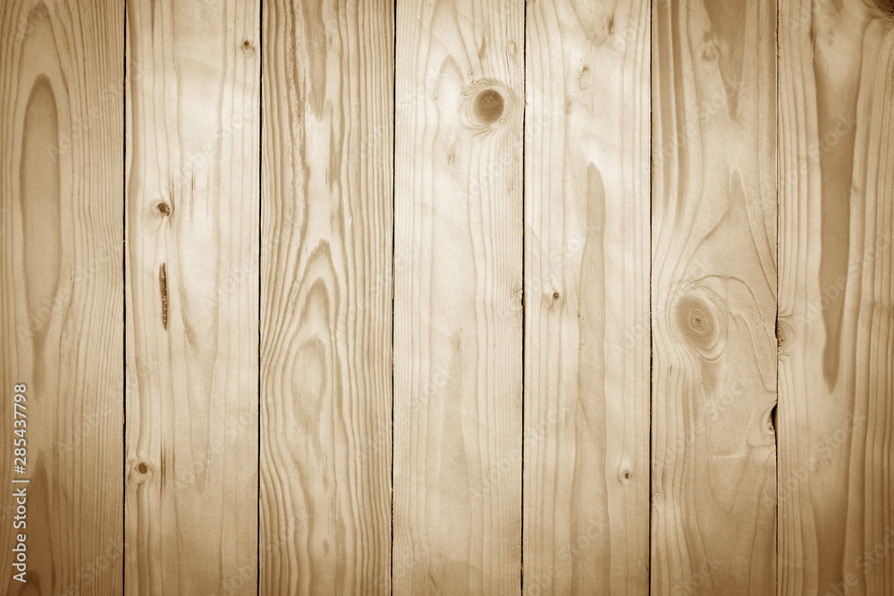 Naklejka premium Vintage old brown wooden texture background