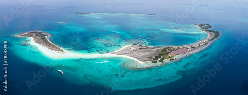 Aerial View,Caribbean Sea,cayo de agua Venezuela Waterscape