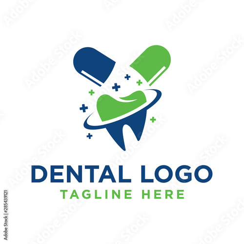 dental - medical dental logo vector