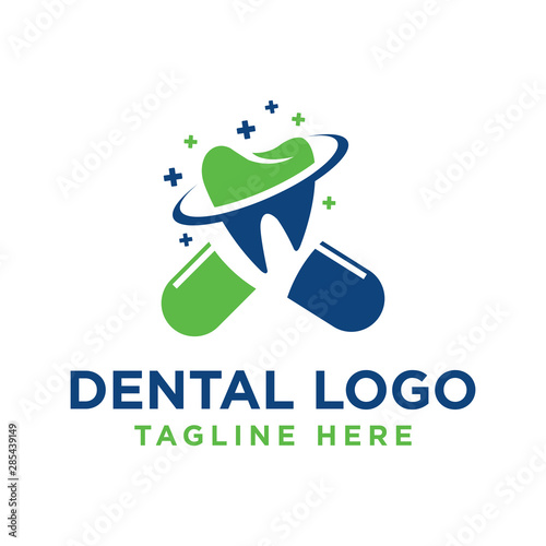 dental - medical dental logo vector