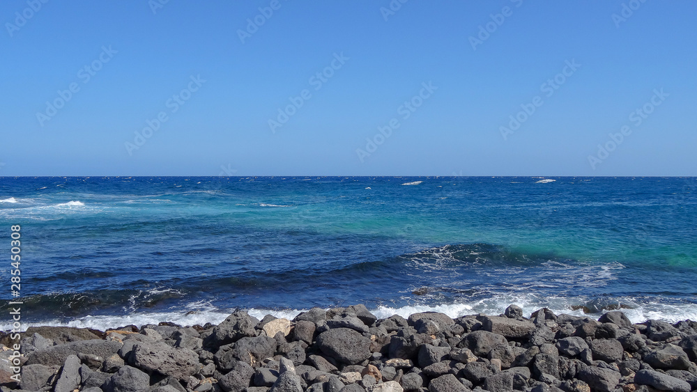 Caleta-de-Fuste is a cosy beach resort on Fuerteventura island, Canarias, Spain Caleta-de-Fuste is a cosy beach resort on Fuerteventura island, Canarias, Spain