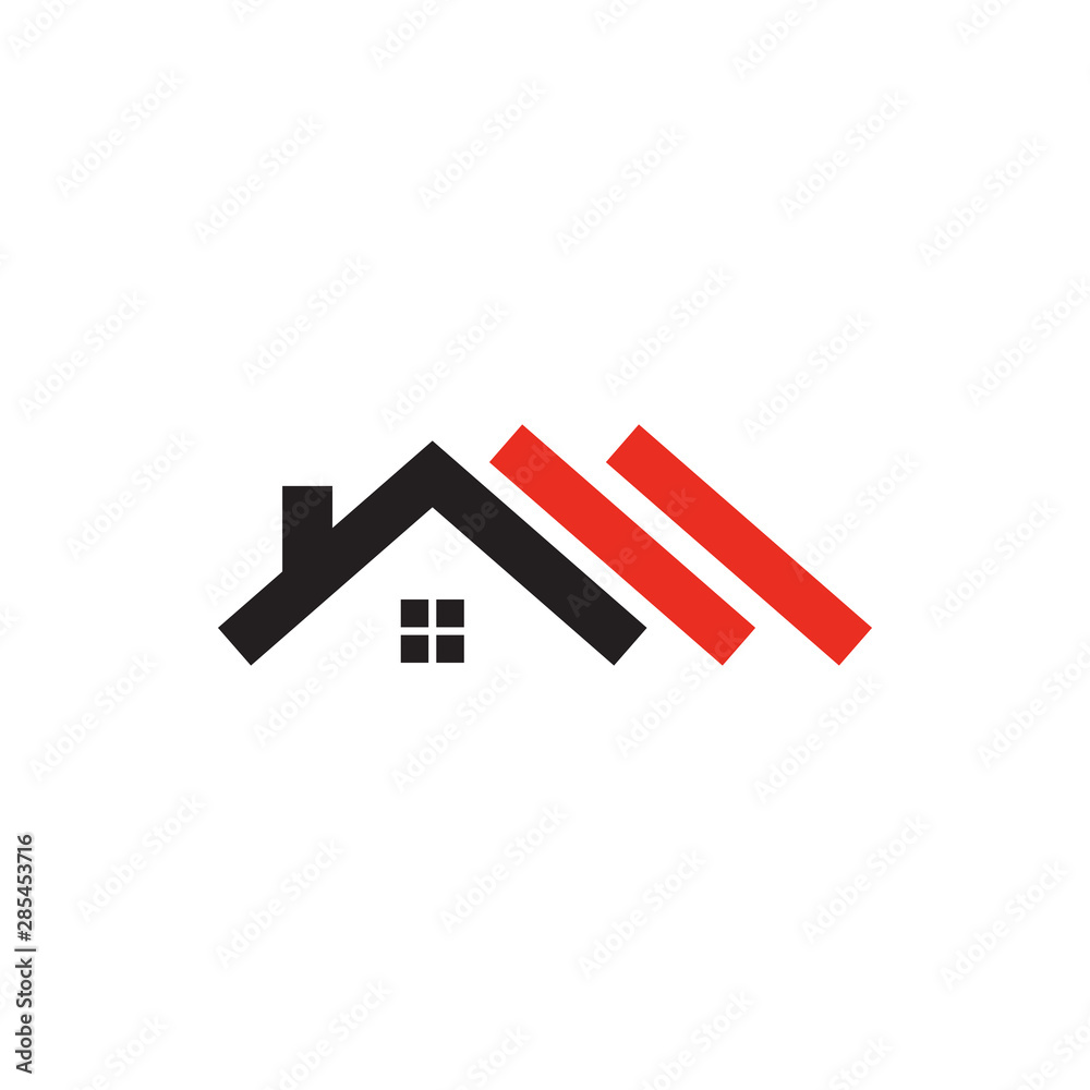 Real estate house graphic design template vector Real estate house graphic design template vector