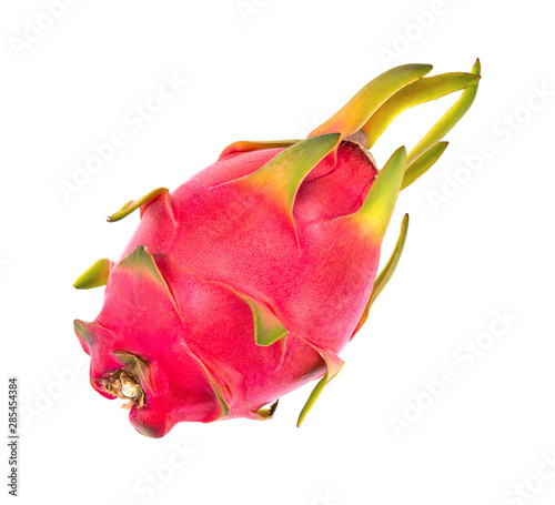 Dragon fruit, pitaya  isolated on white background