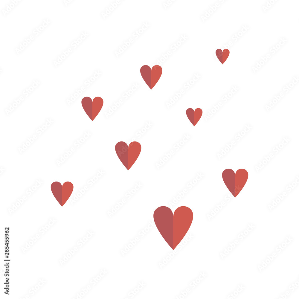 Hand drawn hearts. Design elements for Valentine's day. Hand drawn hearts. Design elements for Valentine's day.