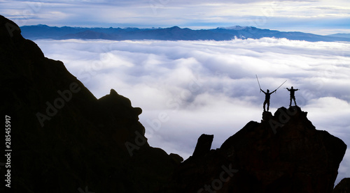 expedition and mystic landscapes for climbers
