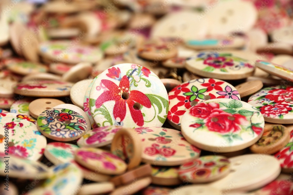 Buttons in Japan Buttons in Japan