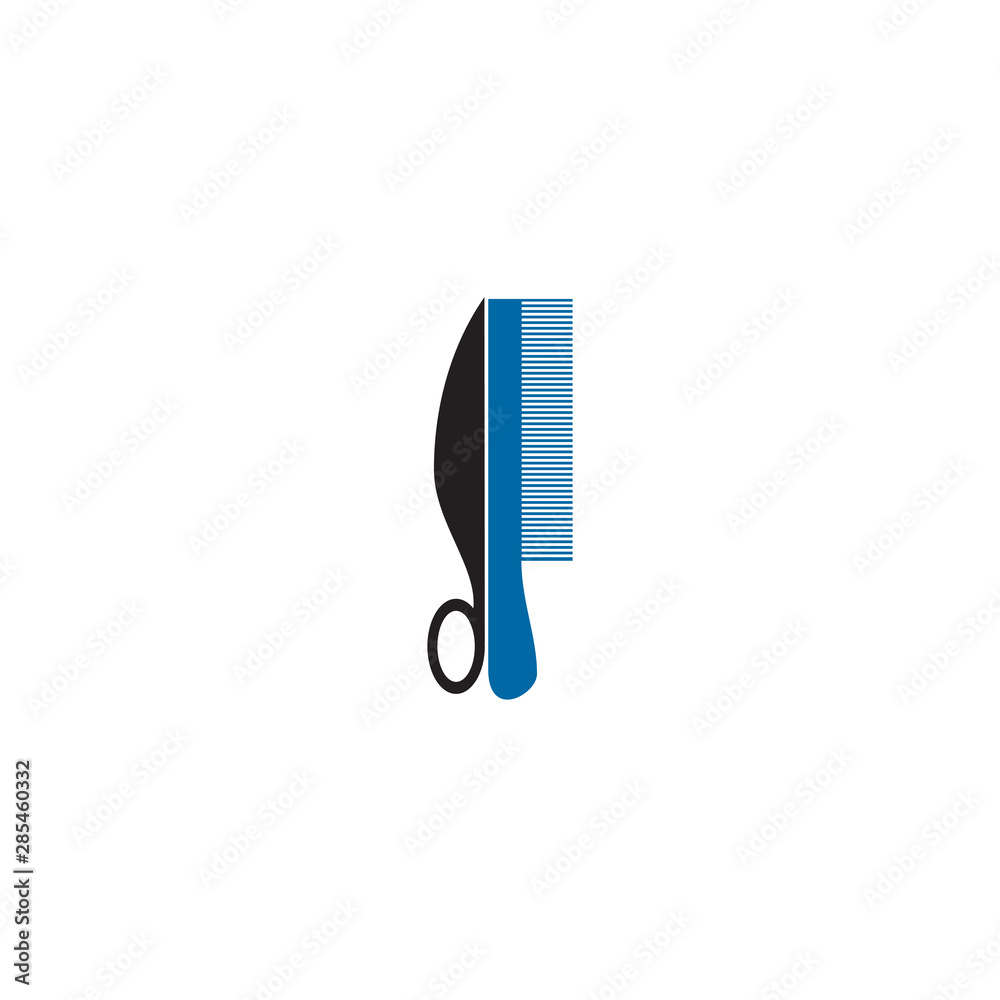Scissor logo design vector template Scissor logo design vector template