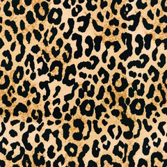 Acrylglasbilder Tierfellmuster Leopardenhaut Textur Naturtöne Muster  © DNZ CreativeDesign