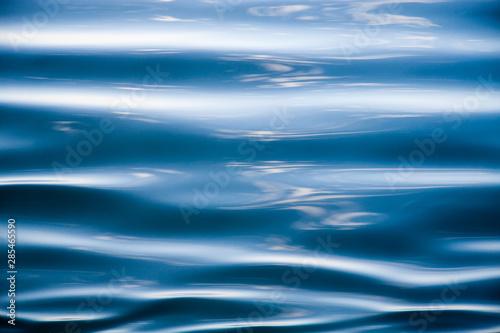 Water surface with small ripples, horizontal closeup, Venice