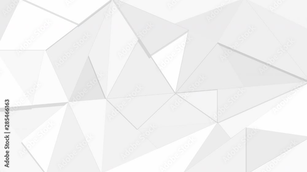 Black and White geometric shape box seamless looping movement softly ...