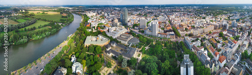 Offenbach - Great panorama of the city in summer © Igor