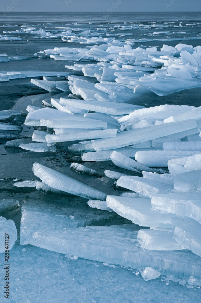 Melting ice sheets Stock Photo | Adobe Stock