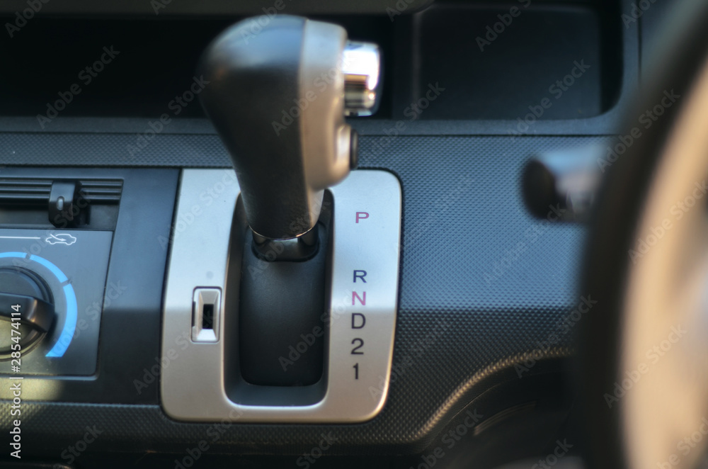 Automatic car gear transmission shift paddle