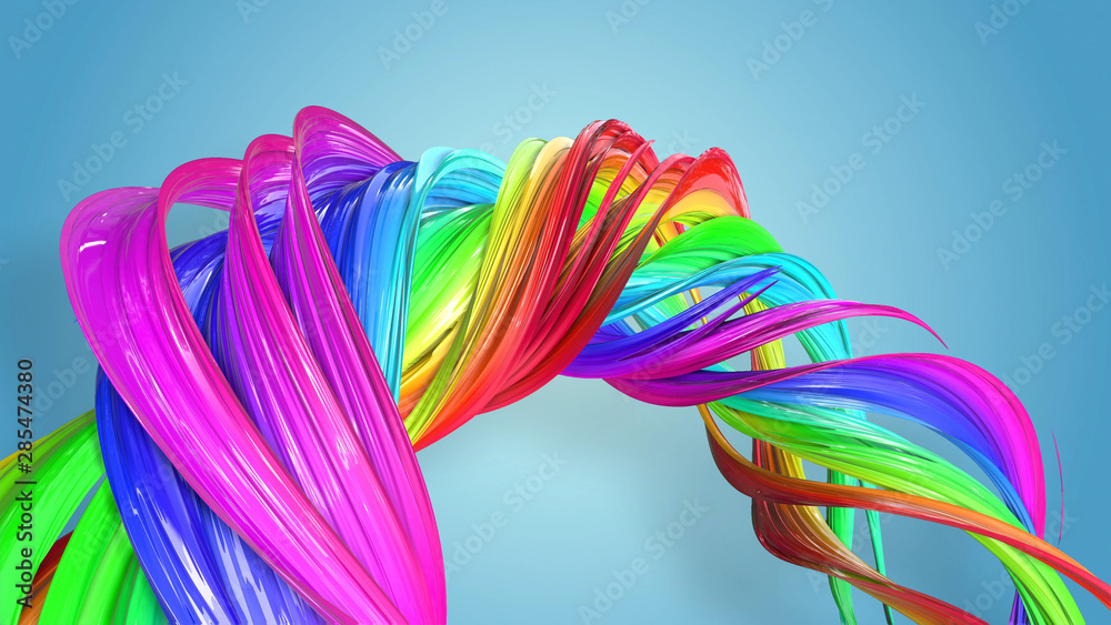 creative abstract swirl rainbow color background. abstract stripes swirling in a circle. creative abstract swirl rainbow color background. abstract stripes swirling in a circle.