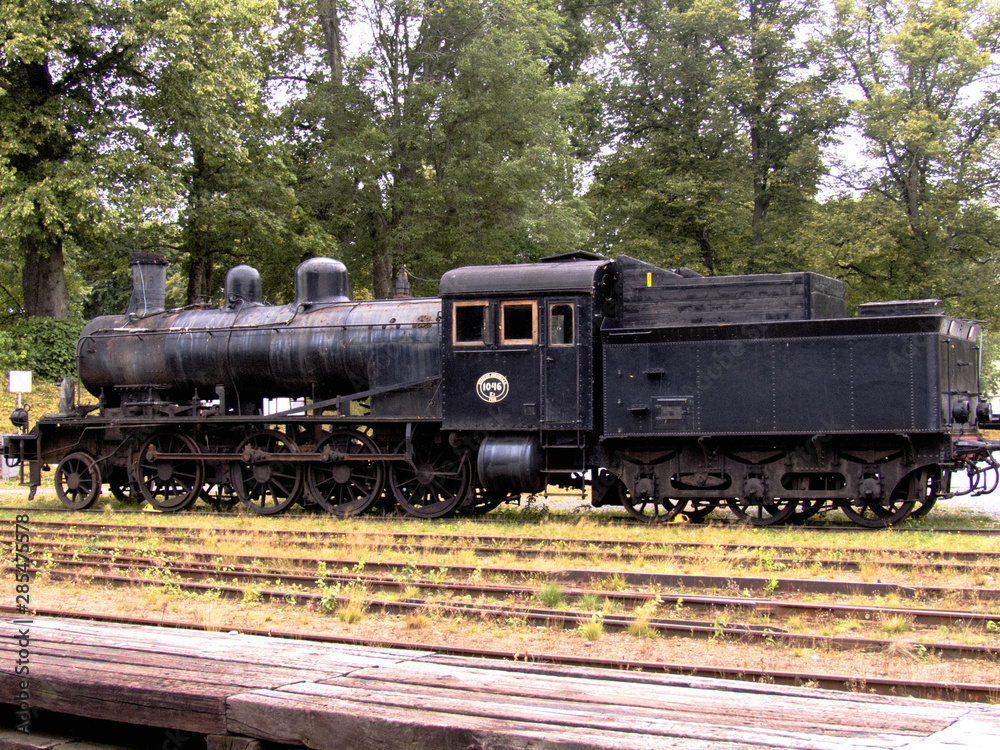 Old steam train in great condition and does also work