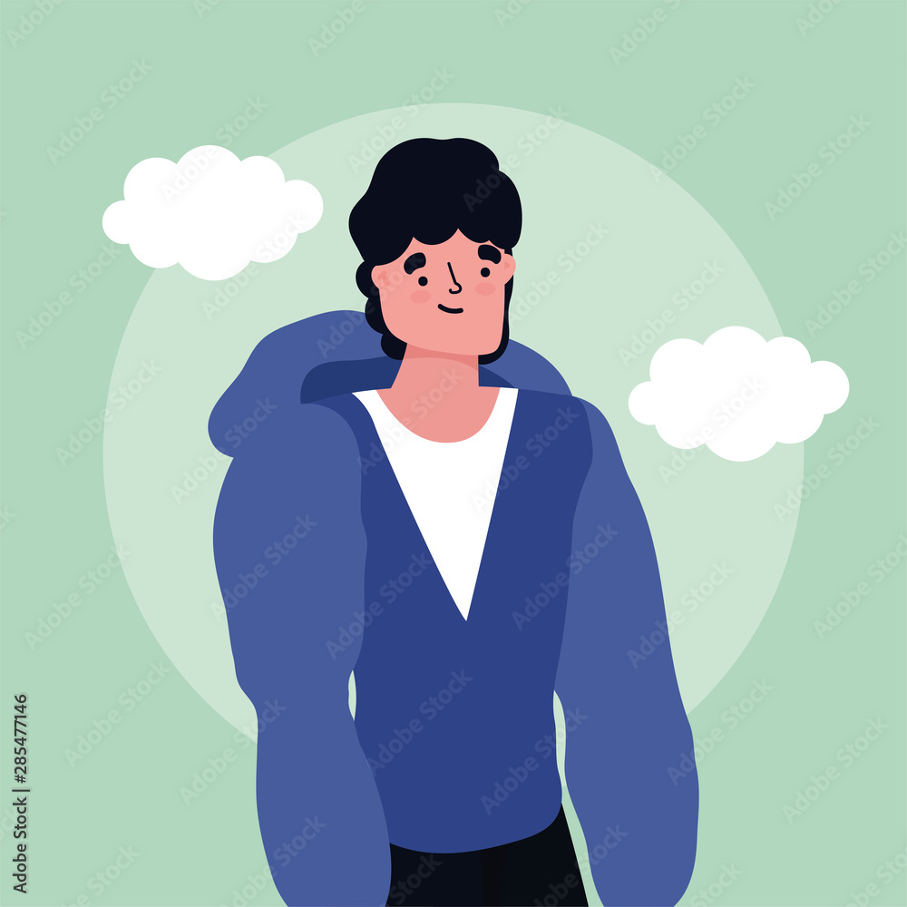 Fototapeta premium happy friendship day flat design