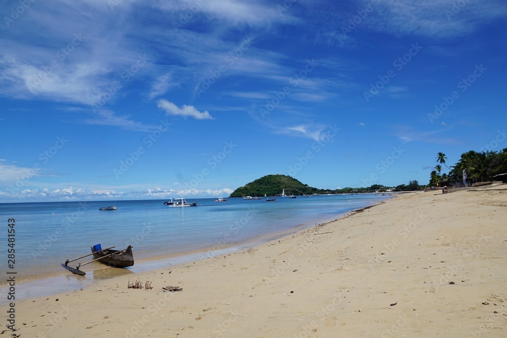 Obraz premium Nosy be Insel auf Madagaskar im winter 