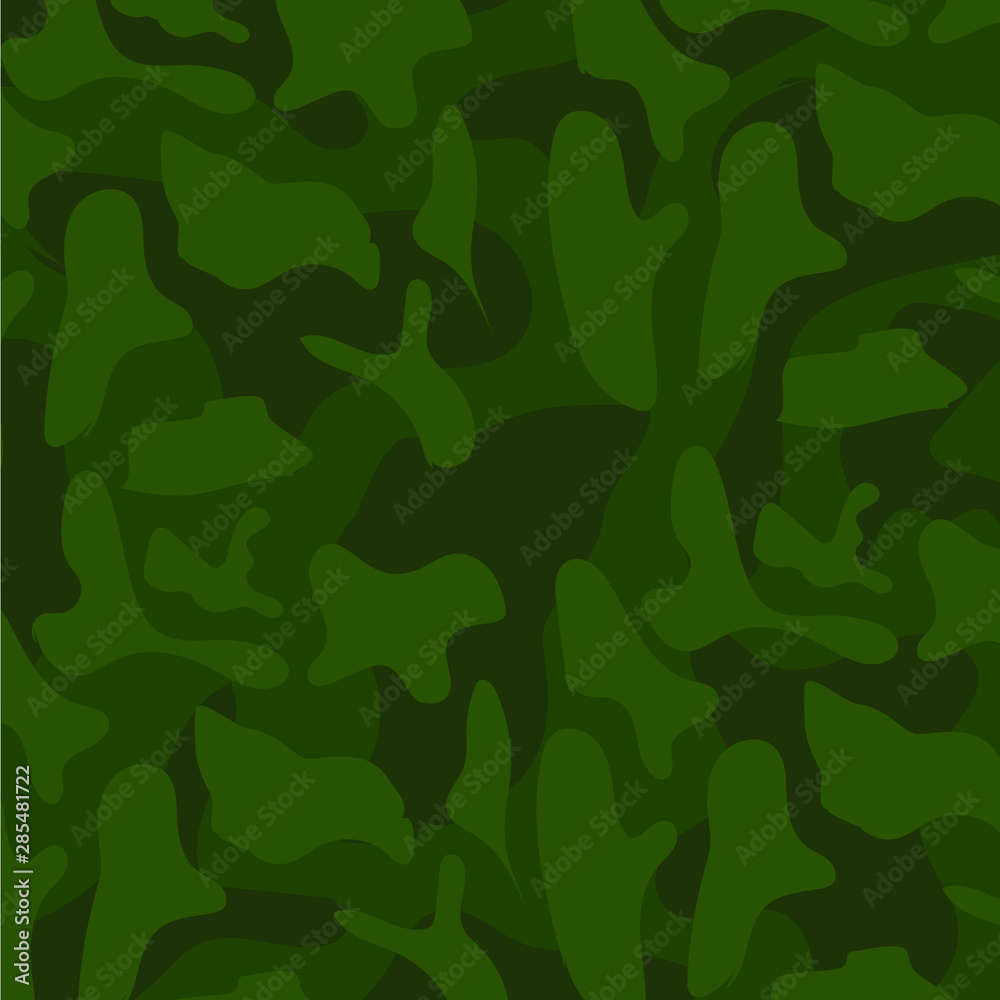Fototapeta premium green camouflage seamless background