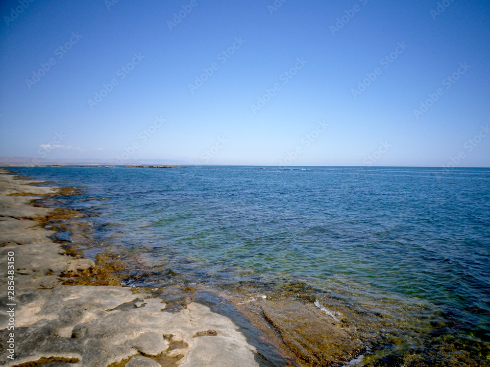 Beautiful seascape from the shore