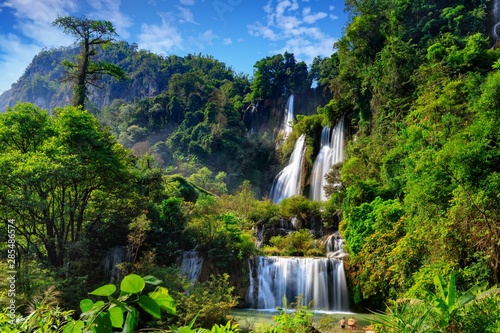 The Thi Lo Su waterfall photo