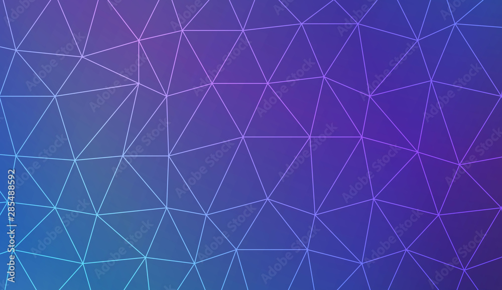 Low poly layout. Decorative design For interior wallpaper, smart design, fashion print. Vector illustration. Creative gradient color. Low poly layout. Decorative design For interior wallpaper, smart design, fashion print. Vector illustration. Creative gradient color.