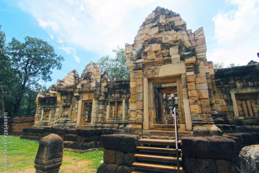 Fototapeta premium Khmer Castle in Thailand