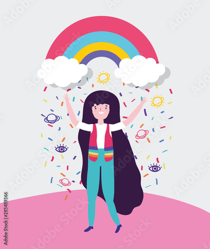 people community lgbtq flat design
