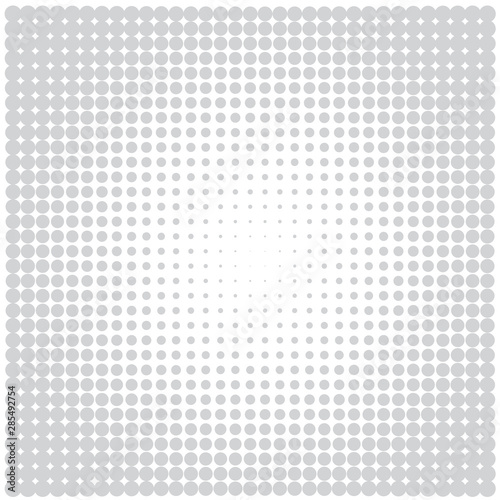 Background of gray dots on white 
