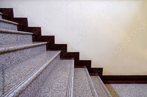 Side view of whets stone stairs and moulding