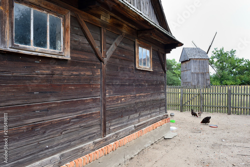 The Folk Culture Museum in Osiek by the river Notec, the ethnographic park covers an area of 13 ha. Poland, Europe